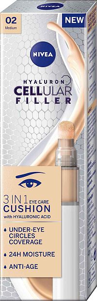Nivea Tónovací očný krém Cellular 02