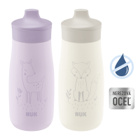 NUK flaša Mini-Me Sip nerez 300 ml (9+ m.)