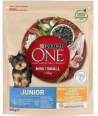 ONE MINI Junior Dog 800g s kuraťom