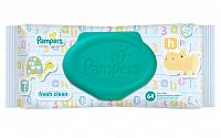 PAMPERS BABY WIPES FRESH CLEAN 64 ks