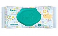 PAMPERS BABY WIPES FRESH CLEAN 64KS
