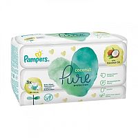 Pampers Coconut Pure 3x42 kusov