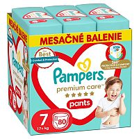 Pampers Premium care Pants 7 80 ks