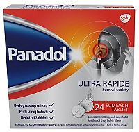 PANADOL ULTRA RAPIDE 24 šumivých tabliet