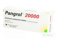 Pangrol 20 000 tbl ent (blis.Al/Al) 1x50 ks