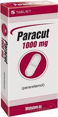 Paracut 1000 mg tbl (blis.PVC/Al) 1x5 ks
