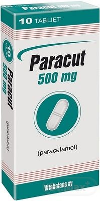 Paracut 500 mg tbl (blis.PVC/Al) 1x10 ks