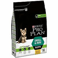 PRO PLAN SMALL & MINI PUPPY OPTISTART kura 1×3kg, granule pre psy menšieho vzrastu a šteňatá