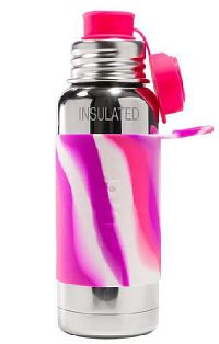 Pura TERMO fľaša so športovým uzáverom 475ml 1 ks, farba ružovo-biela