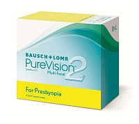 PureVision® 2 HD™ for Presbyopia multifokálne kontaktné šošovky, 6 ks