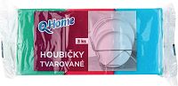 Q Home hubka tvarovaná 3ks 1×1 ks hubka
