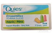 Quies Penové chrániče sluchu 35 dB, 3x2 ks