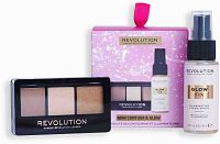 Revolution, Mini Contour & Glow Gift Set, sada
