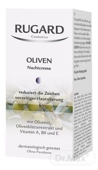 Rugard olivový nočný krém 1×50 ml, nočný krém