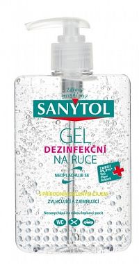 SANYTOL GÉL dezinfekčný na ruky 1x250 ml