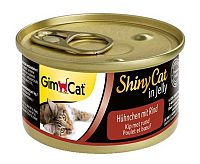 Shiny Cat Konzerva Kura s Hovädzím 1×70 g