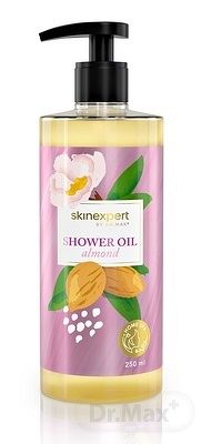 skinexpert by Dr.Max SHOWER OIL almond 1×250 ml, sprchový olej