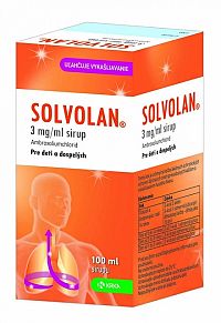 Solvolan sir (liek.skl.hnedá) 1x100 ml