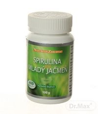 Spirulina plus mladý Jačmeň 400 ks