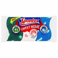 Spontex Sweet Home viskózna hubka 3ks 1×3 ks