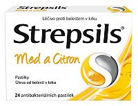 Strepsils Med a Citrón pas ord 1x24 ks