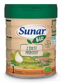 Sunar BIO 1 1×700 g, mliečna dojčenská výživa