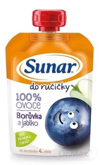 Sunar Do ručičky jablko-BORŮVKA 100g