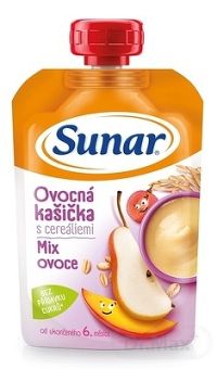 sunárek s cereáliami mi x ovocia 120 g