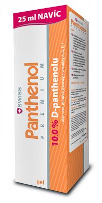 SWISS Panthenol PREMIUM gél (s nechtíkom a aloe) 100+25 ml (125 ml)