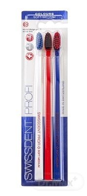 Swissdent Profi Colours soft medium 3 ks
