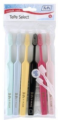 TePe Select X-soft zubná kefka 4+2 (6 ks)
