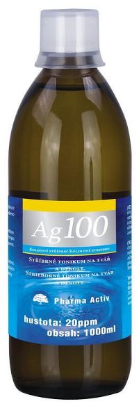 Trix Ag.100 Koloidné striebro 20 ppm 1000 ml