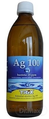 Trix Koloidné striebro Ag100 25 ppm 500 ml