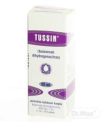 TUSSIN gto por (fľ.skl.hnedá) 1x25 ml