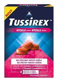 TUSSIREX 1×20 ks, pastilky