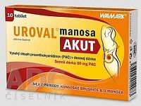 UROVAL manosa AKUT 10 tabliet