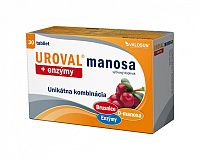 VALOSUN UROVAL manosa + enzýmy tbl 1x30 ks