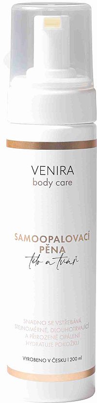VENIRA Samoopaľovacia pena na telo a tvár