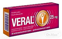 Veral 25 mg tbl.ent.30 x 25 mg