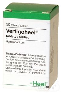 Vertigoheel tbl 1x50 ks