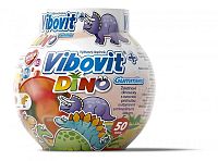 VIBOVIT+ DINO Gummies (inov.2018) želé s ovocnou príchuťou 1x50 ks