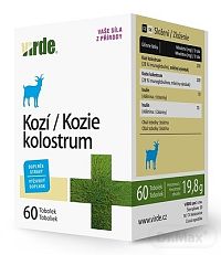 VIRDE Kozie kolostrum 1×60 cps, kolostrum