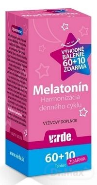 Virde Melatonin 60+10 tabliet