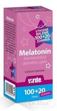 VIRDE Melatonín VÝHODNÉ BALENIE 1×120 tbl