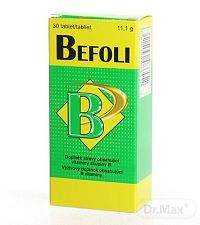 Vitabalans BEFOLI 1×30 tbl, výživový doplnok