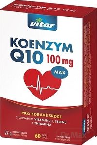VITAR KOENZYM Q10 MAX 100 mg cps 1x60 ks