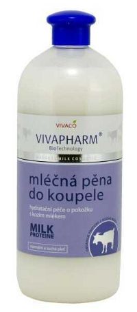 Vivapharm kozia mliečna pena do kúpeľa 1 l