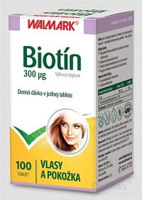 WALMARK Biotín 300 µg tbl 1x100 ks