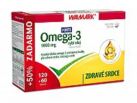 WALMARK Omega 3 rybí olej FORTE 120+60 kapsúl