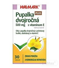WALMARK Pupalka dvojročná 500 mg s vitamínom E cps 1x30 ks
